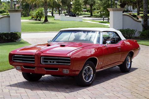 1969 Pontiac GTO Convertible for Sale at Auction - Mecum Auctions