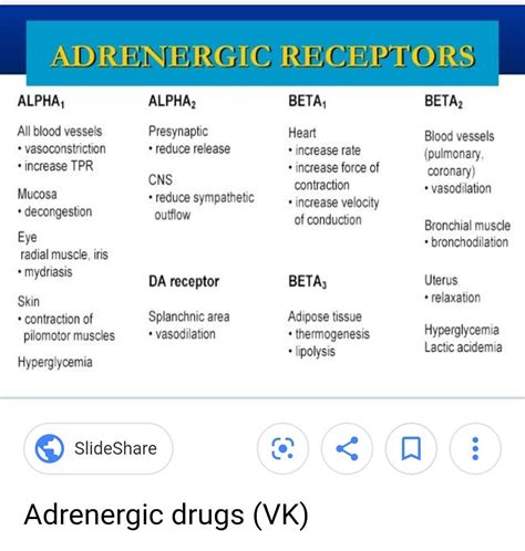 Action of adrenergic receptor. Mainly alpha 1 which is post junctional ...