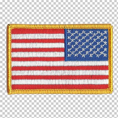 Flag Of The United States Flag Patch Embroidered Patch Military PNG ...