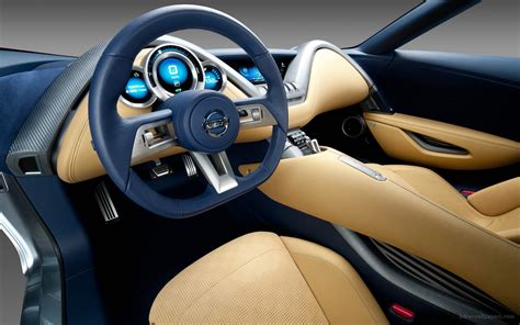 2011 Nissan Electric Sports Concept Car Interior Wallpaper | HD Car ...