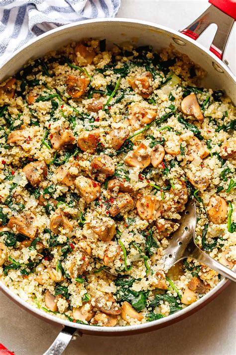 The top 15 Ideas About Quinoa Mushroom Recipe – Easy Recipes To Make at ...