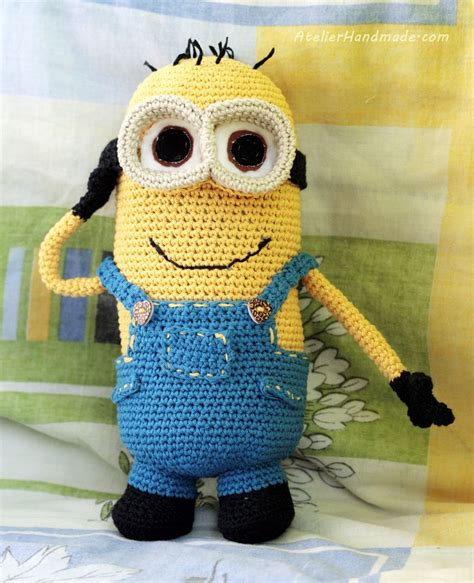 Crochet minion. From a pattern created by All About Ami on tumblr ...