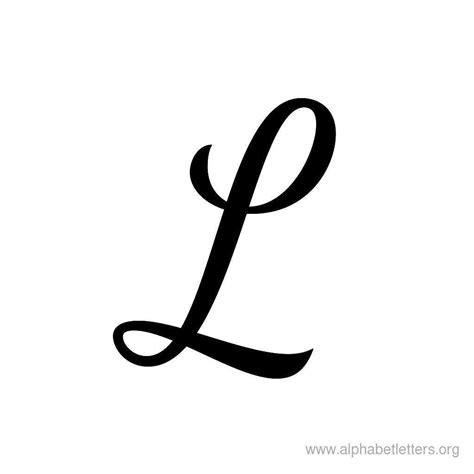 Cursive L Logo - LogoDix