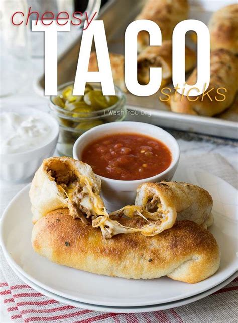 Cheesy Taco Sticks | Recipe | Recipes, Pizza sticks, Food