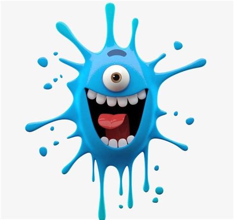 Blue Monster Hd Transparent, Blue Monster, Monster Clipart, Blue, Three ...