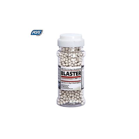 Achetez en ligne Munitions ASG Plastique BB 1000PCS 4.50mm (.177) de la ...