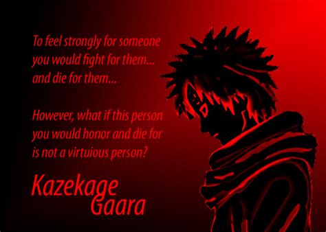 Gaara Love | Gaara, Gaara quotes, Anime