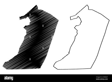 Hail City (Kingdom of Saudi Arabia, Hail Region) map vector ...