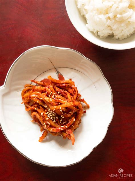 Spicy Korean Radish Kimchi – Asian Recipes At Home