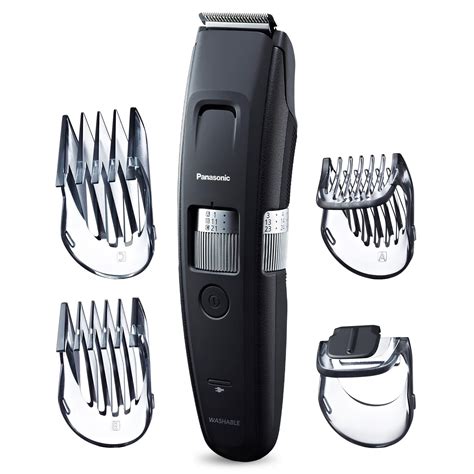 Amazon.com: Panasonic Long Beard Trimmer for Men, 58 Length Settings ...