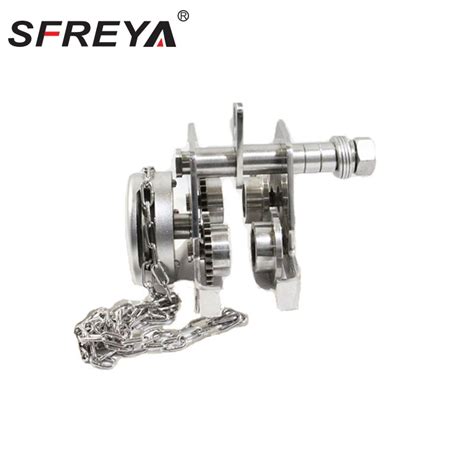 China Stainless Steel Geared Beam Hoist Trolley Manufacturer and ...