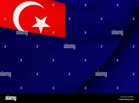 Flag of Johor Stock Photo - Alamy