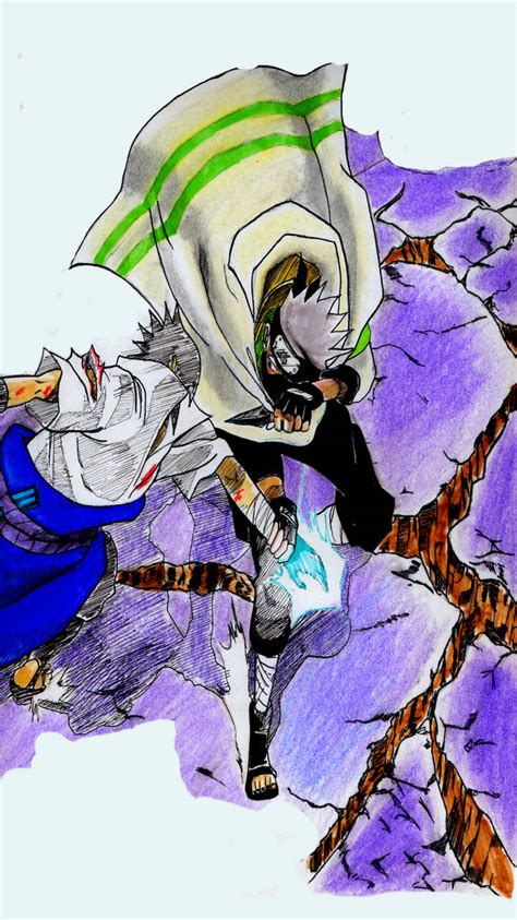 Kakashi Vs Sasuke 5 Kage Summit by EKUSASxISxGOD on DeviantArt