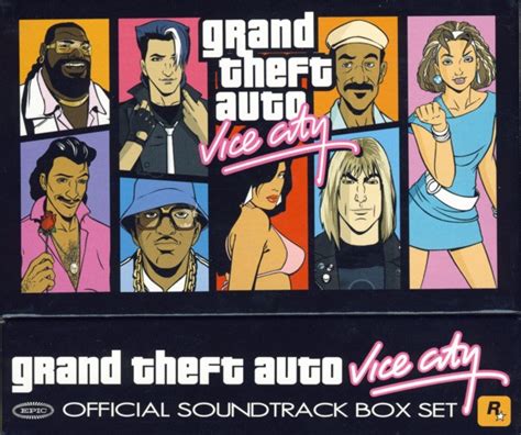 Grand Theft Auto Vice City Official Soundtrack Box Set (2002, Box Set ...