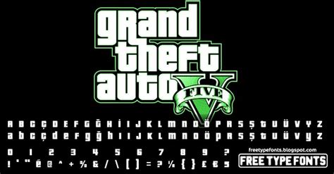 Pricedown Black GTA V 5 Free Font Download | Free Type Fonts