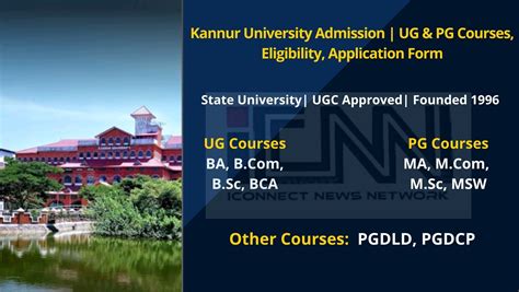 Kannur University Admission 2024 | UG & PG Courses, Eligibility, Dates