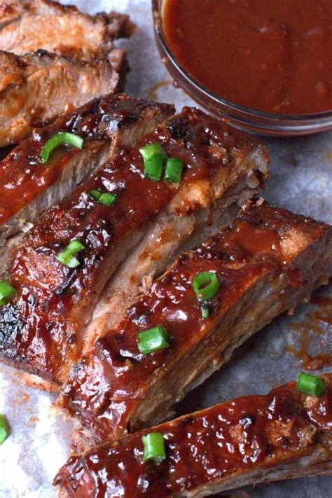 Easy Oven BBQ Baked Ribs Recipe - Butter Your Biscuit