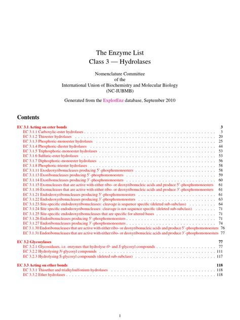 Hydrolases | Enzyme | Biochemistry