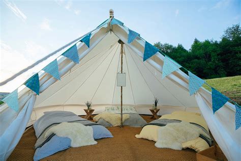 Stay in a repurposed musical festival tent at these new glamping sites ...