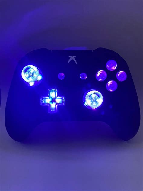 Xbox One Controller CUSTOM Leather LED Light up Colour | Etsy