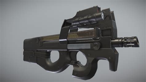 P90 Final - Download Free 3D model by charles.cla [cd59e75] - Sketchfab