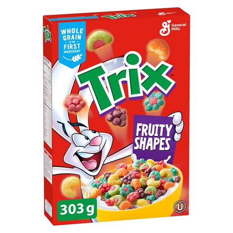 Trix Cereal Fruit Shapes