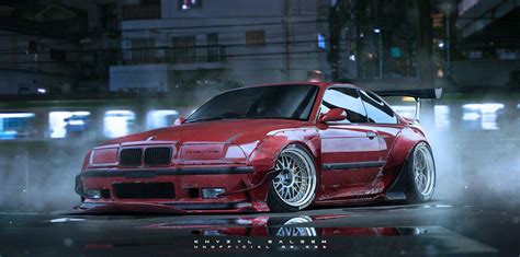 Bmw M3 E36 Wallpaper 4k Anime - IMAGESEE