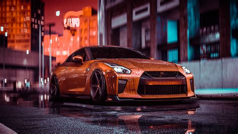 Wallpaper 4k Nissan Gtr Nfs Front Wallpaper