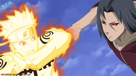 Naruto Vs Itachi by NARUTO999-BY-ROKER on DeviantArt