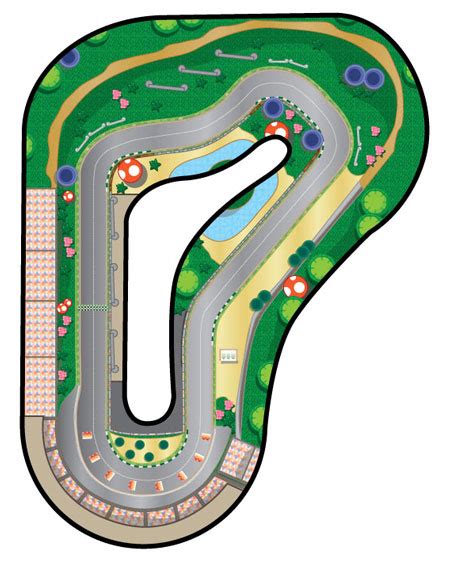 Luigi Circuit - Mario Kart Wii Wiki