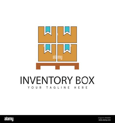 Inventory Logo Design Wear House Logo Type Return Box Stock Vector ...