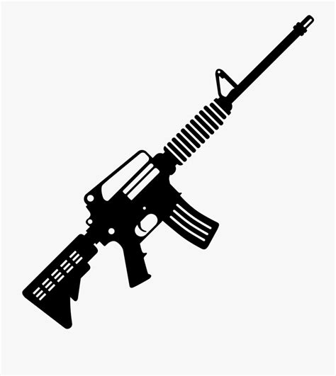 Clipart gun ar15, Clipart gun ar15 Transparent FREE for download on ...