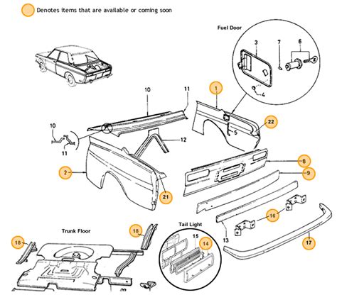 Datsun 510 Front End Restoration Parts, 41% OFF