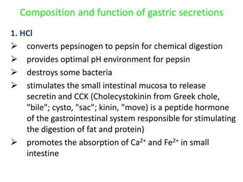 Digestive system (Digestive juice)/Function/Composition | PPT