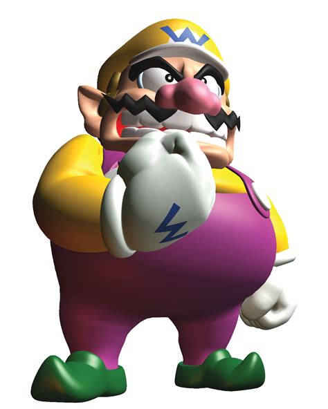 The Video Game Art Archive - He Angry! ‘Wario World’ Gamecube