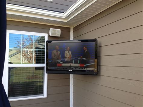 outdoor patio tv setup - Hassan Rodrigues