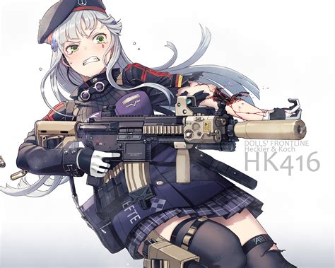 Girls Frontline HK416 Wallpaper - MAXIPX