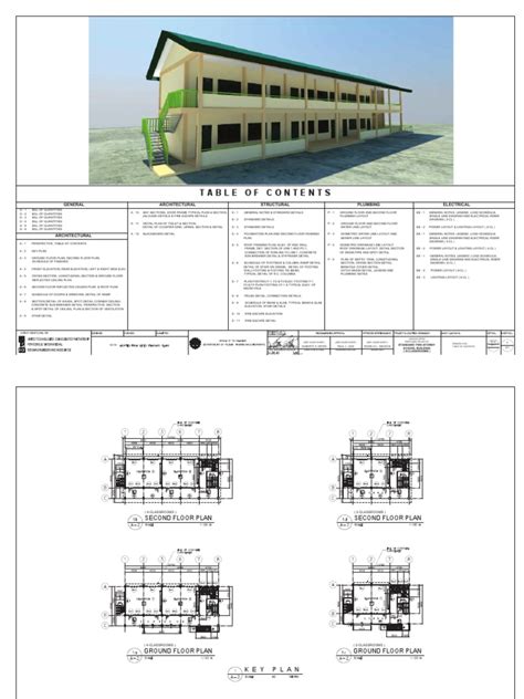 DPWH School Building Design | Building | Components