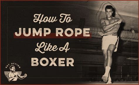 How to Jump Rope Like a Boxer | The Art of Manliness Jump Rope Training ...