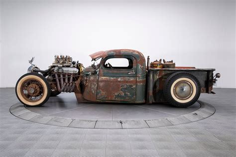 Take A Ride On The Wild Side In This Custom 1949 Chevy Rat Rod