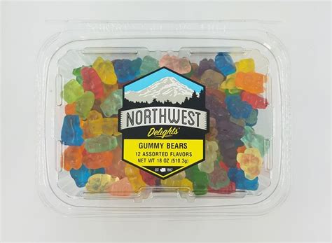 Gummy Bears, 12 Assorted Flavors, 6/18 oz Case | Gummy bears, Gummies ...