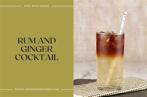 14 Rum and Ginger Ale Cocktails That Will Spice Up Your Life ...