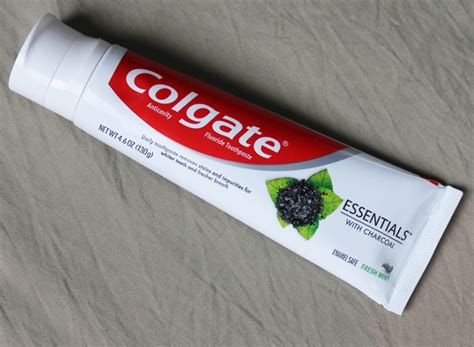 Colgate Essentials Charcoal Toothpaste Review