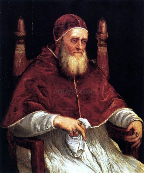 Portrait of Pope Julius II by Titian - Hand Painted Oil Painting | Pope ...