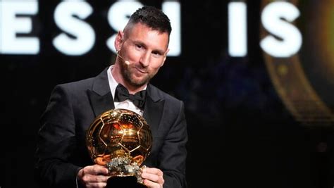 Argentinian football legend Lionel Messi wins Ballon d’Or award for ...