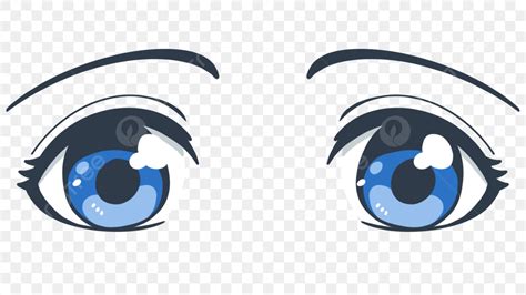 Anime Eyes PNG, Vector, PSD, and Clipart With Transparent Background ...