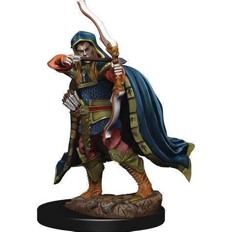 Dungeons & Dragons Miniatures, Pre-Painted: Elf Rogue Male (2021 ...