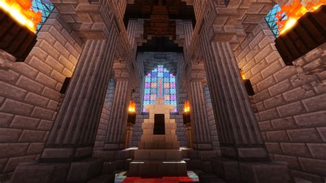 The throne room of my castle : r/Minecraft