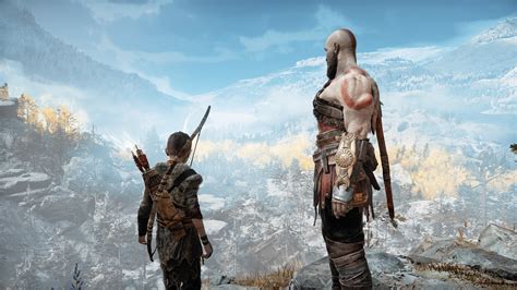 God Of War 4 Kratos And Atreus 4k Wallpaper,HD Games Wallpapers,4k ...