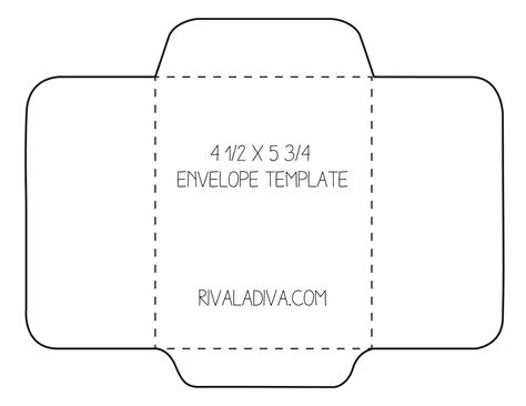 Envelope Template - Fotolip